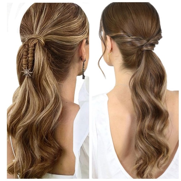 100% human hair, remy european ponytail - Picture 1 of 9